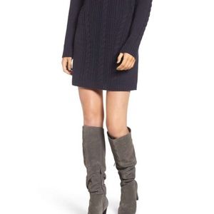 TREASURE & BOND NAVY BLUE SWEATER DRESS SIZE S